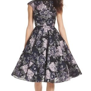 Prom dress MAC DUGGAL knee length black/multi dress gown